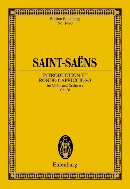 Introduction et Rondo capriccioso op. 28 violin and orchestra Cam - Image 2 of 3