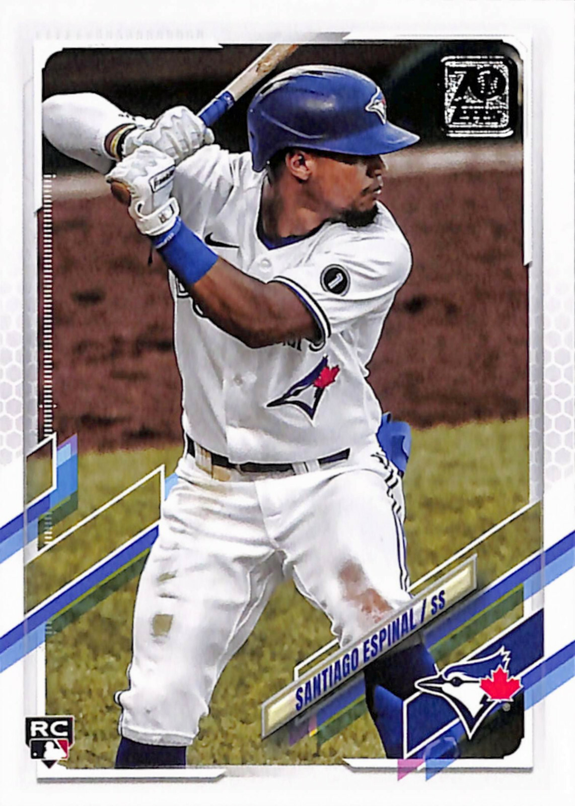 2021 Topps Series 1 SANTIAGO ESPINAL #243 Rookie RC Toronto Blue Jays | eBay
