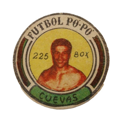 1959 Po-Po Argentina Cirilo Cuevas Boxing Disc Card #225 