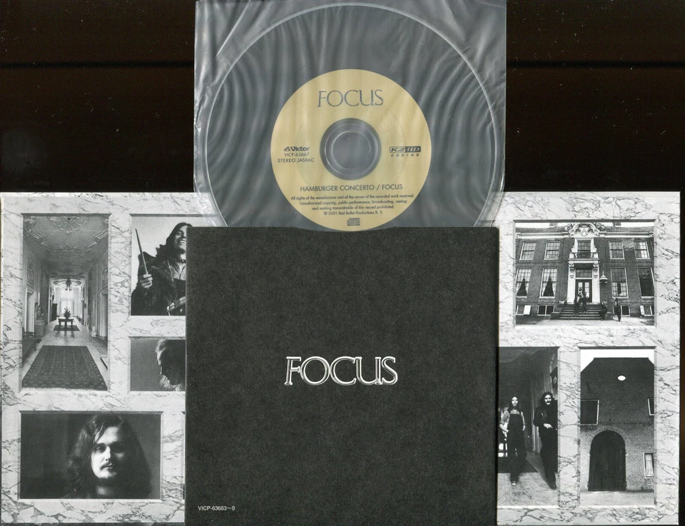 K2HD-CD  FOCUS  HAMBURGER CONCERTO  RED BULLET 2001  JAPAN - Bild 3 von 3