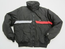 Vintage Gerry Women's Ski Jacket Coat Black Puffer Full Zip Size Xl Made Usa