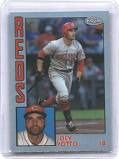 JOEY VOTTO 2019 TOPPS CHROME 1984 84 SILVER REFRACTOR CINCINNATI REDS