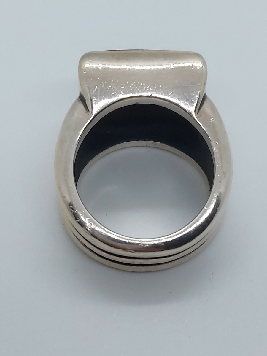 Vintage JAMES AVERY Retired Sterling Silver & Black Onyx Vintage JAMES AVERY Retired Sterling Silver & Black Onyx