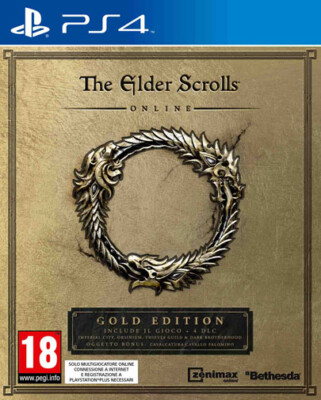 The Elder Scrolls Online Gold Edition PS4 PLAYSTATION 4 Bethesda