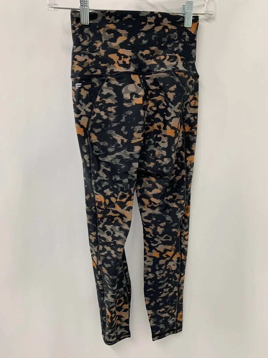 Fabletics Womens XS Ultra High Waisted Cold Weather Legging II Wild Camo  Yoga