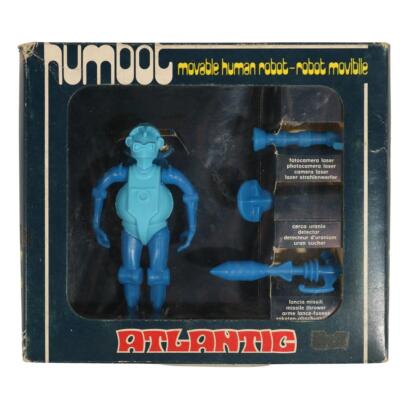 Atlantic Galaxy Series / Vintage - Humbot Action Figure (blau) - MIB