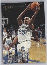 1996-97 Fleer Dallas Mavericks Basketball Card #171 Chris Gatling