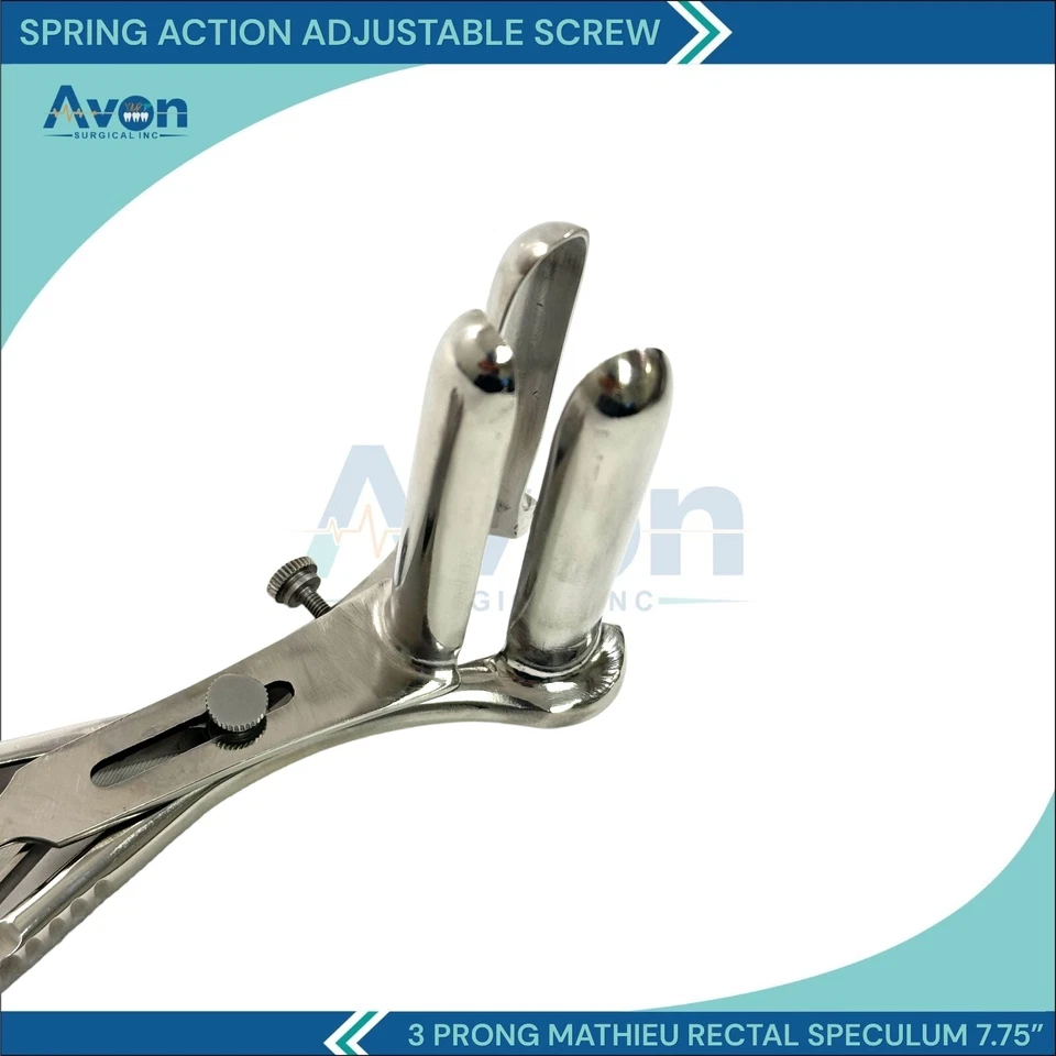 Nuevo Espéculo Anal Mathieu Grado Premium 3 Puntas Prop Display-Calidad A+  Foto 4 de 4