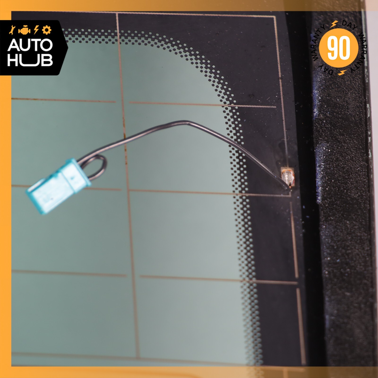 14-24 Maserati Ghibli M157 Rear Windshield Wind Shield Back Glass OEM 75k