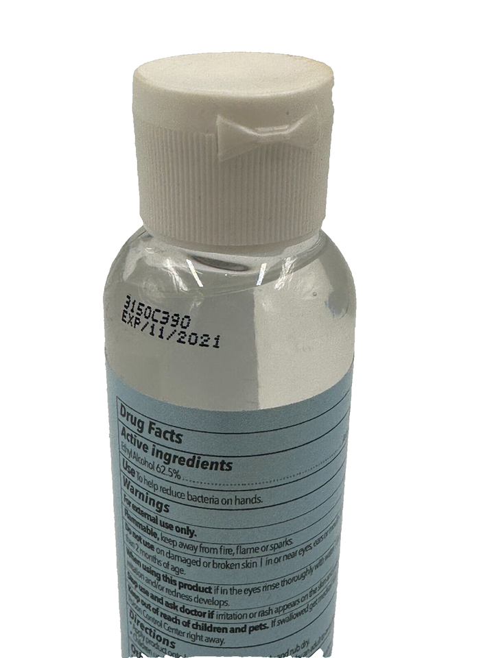 Yankee Candle Gel Hand Sanitizer Beach Walk Scented 4 oz 11/21 NEW