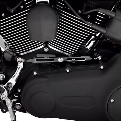 Harley-Davidson Gear Shift Linkage 34018-08 Slotted Black Anodized