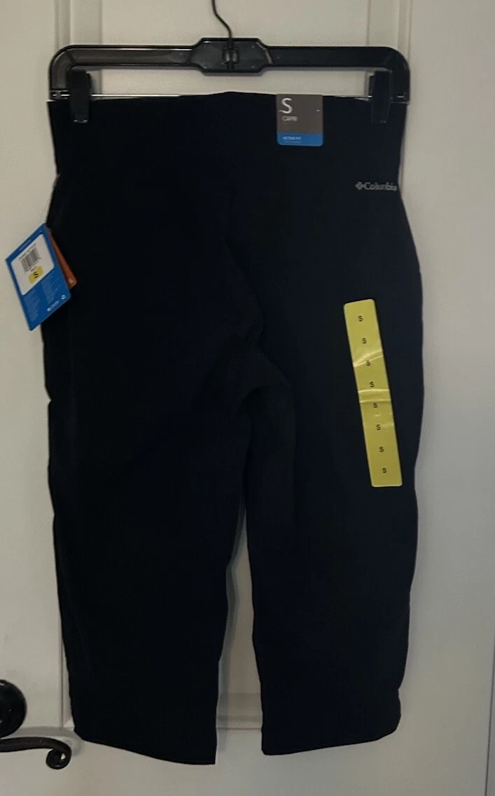 NEW Columbia Women's Active Fit Omni Shield Capri, Black, UPF 50 - SZ Small
Opens in a new window or
