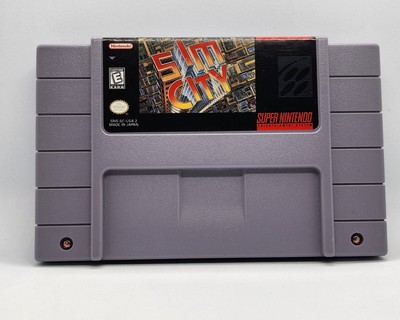 SimCity (Super Nintendo Entertainment System, 1991) Tested