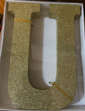 Glitter Letter U