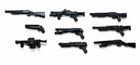 Shotgun Pack Army Weapons Pack 12 gauge compatible w/toy brick minifigures