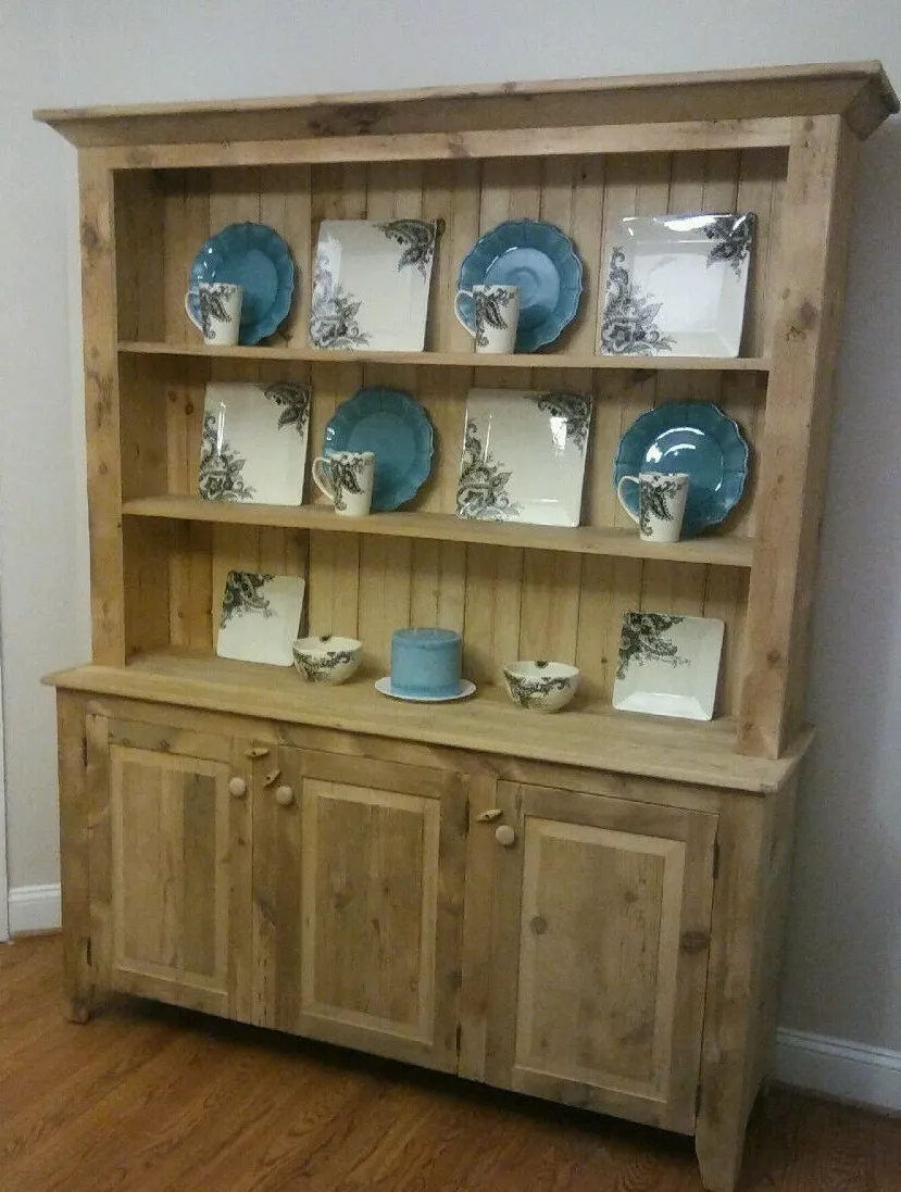 Pottery barn china hutch deals