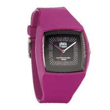 Orologio da polso donna Armada Nueva DANW067 VI Quadrante Nero Cinturino Viola