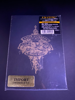 KEITH RICHARDS AND THE X-PENSIVE WINOS Limited BOX JP Edition CD +