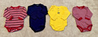 Lot of 4 - Toddler Boys Long Sleeve Bodysuits Size 18-24 Months — photo 1