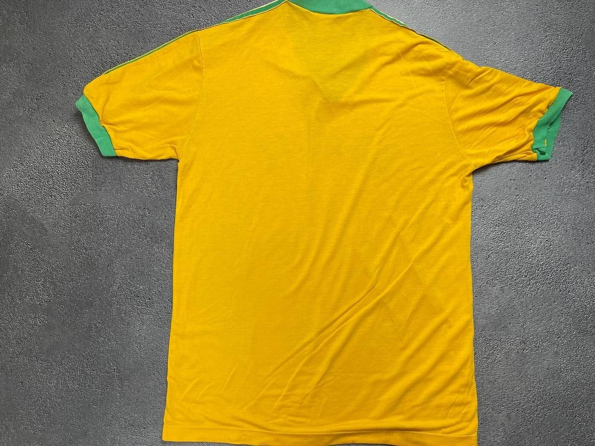 Brazil 1988 Adidas Home Football Shirt Soccer Jersey Size L