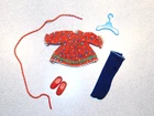 Barbie:  Tutti VINTAGE Complete SKIPPIN' ROPE Outfit!