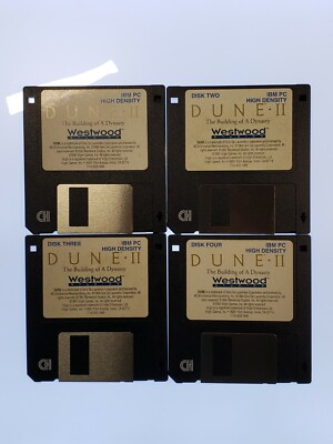 Westwood DUNE II - IBM PC DISK TWO - FOUR 