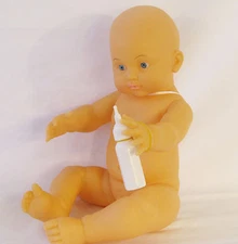 Fetal baby infant model doll medical nursing feeding care training male 17" New