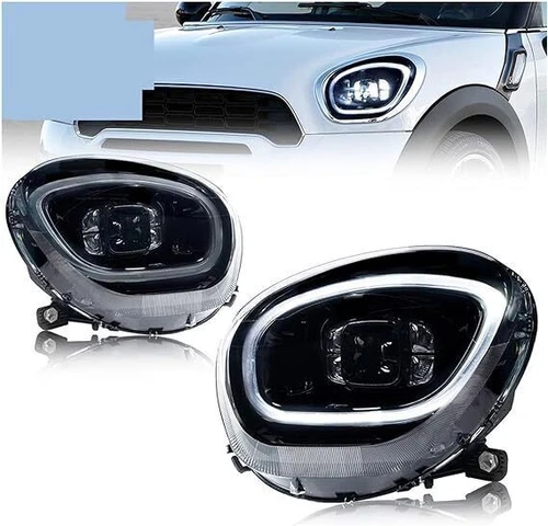 For Mini Cooper Countryman R60 2007-2016 LED Headlights W/Startup DRL Head Lamps - Picture 4 of 22