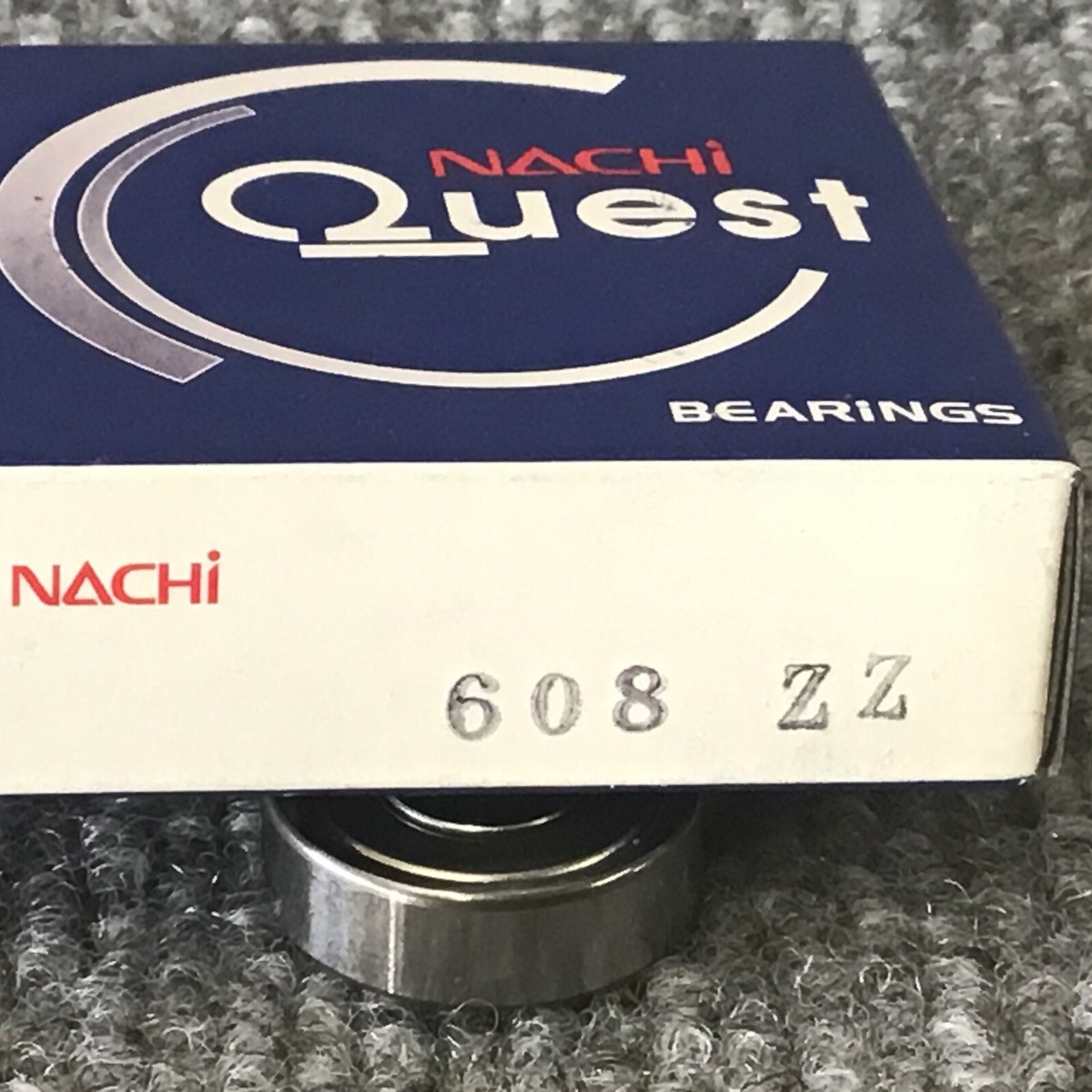 Lot Of 10 Nachi 608-ZZ Shielded Deep Groove Ball Bearing 8mm x