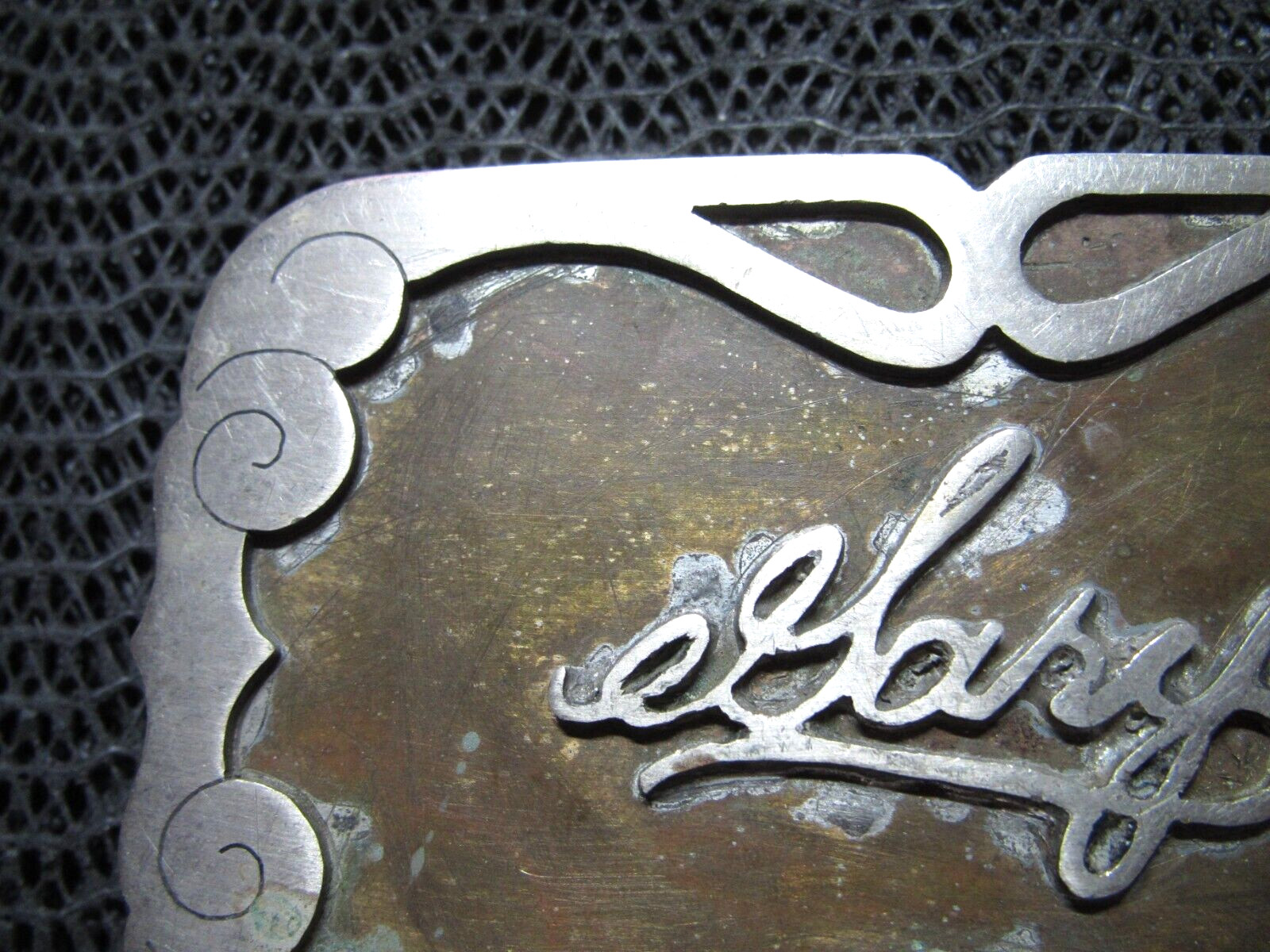 WESTERN CUSTOM GARY NAME COWBOY BELT BUCKLE! VINTAGE!… - Gem