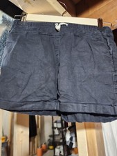 Girls Black Wonder Nation Shorts Size Medium 7/8 