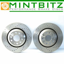 VW GOLF MK5 R32 AUDI S3 SEAT LEON CUPRA R REAR PERFORMANCE BRAKE DISCS 310mm