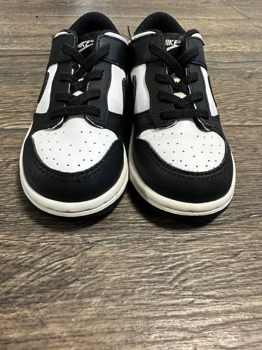 Nike Dunk Low Panda White/Black kids US 9c UK8,5 eu26 CW1589-100