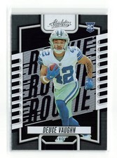 DEUCE VAUGHN #145 RC 2023 PANINI ABSOLUTE COWBOYS