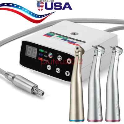 Dental Brushless LED Electric Micro Motor 1:1/1:5 Increasing Handpiece