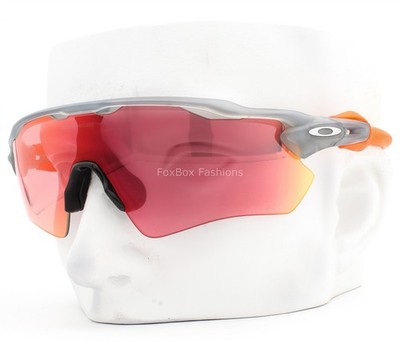 Oakley Radar Ev Path Sunglasses Matte Gray Prizm Trail Torch OO9208-F838 w/case