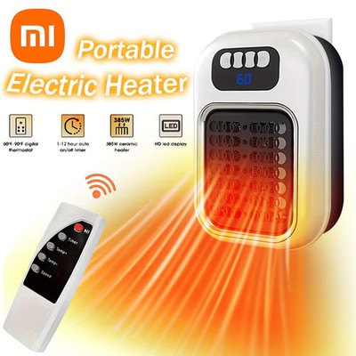 Xiaomi Plug-In Mini Heater Portable Electric Space Heater w/ Timer Fast Heat