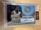 Allen Iverson 2026 Leaf Sports Heroes Heroic Moments Blue Auto 4/5