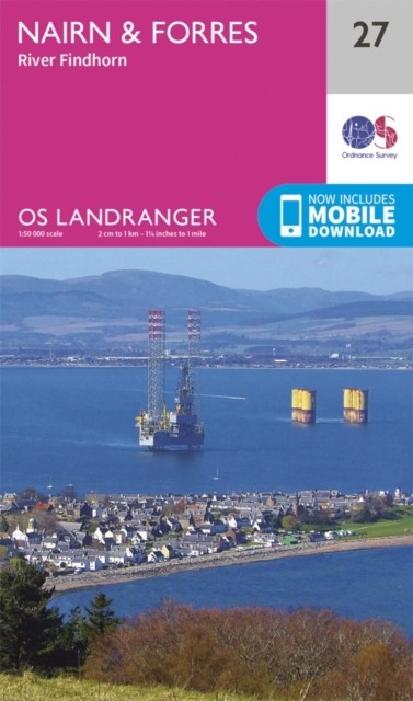 Nairn Forres River Findhorn Landranger Map 27 Ordnance Survey Latest - Image 5