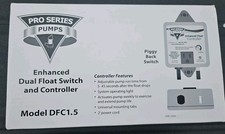 PRO SERIES PUMPS DFC1.5 Caged Enhanced Dual Float Switch And Controller 