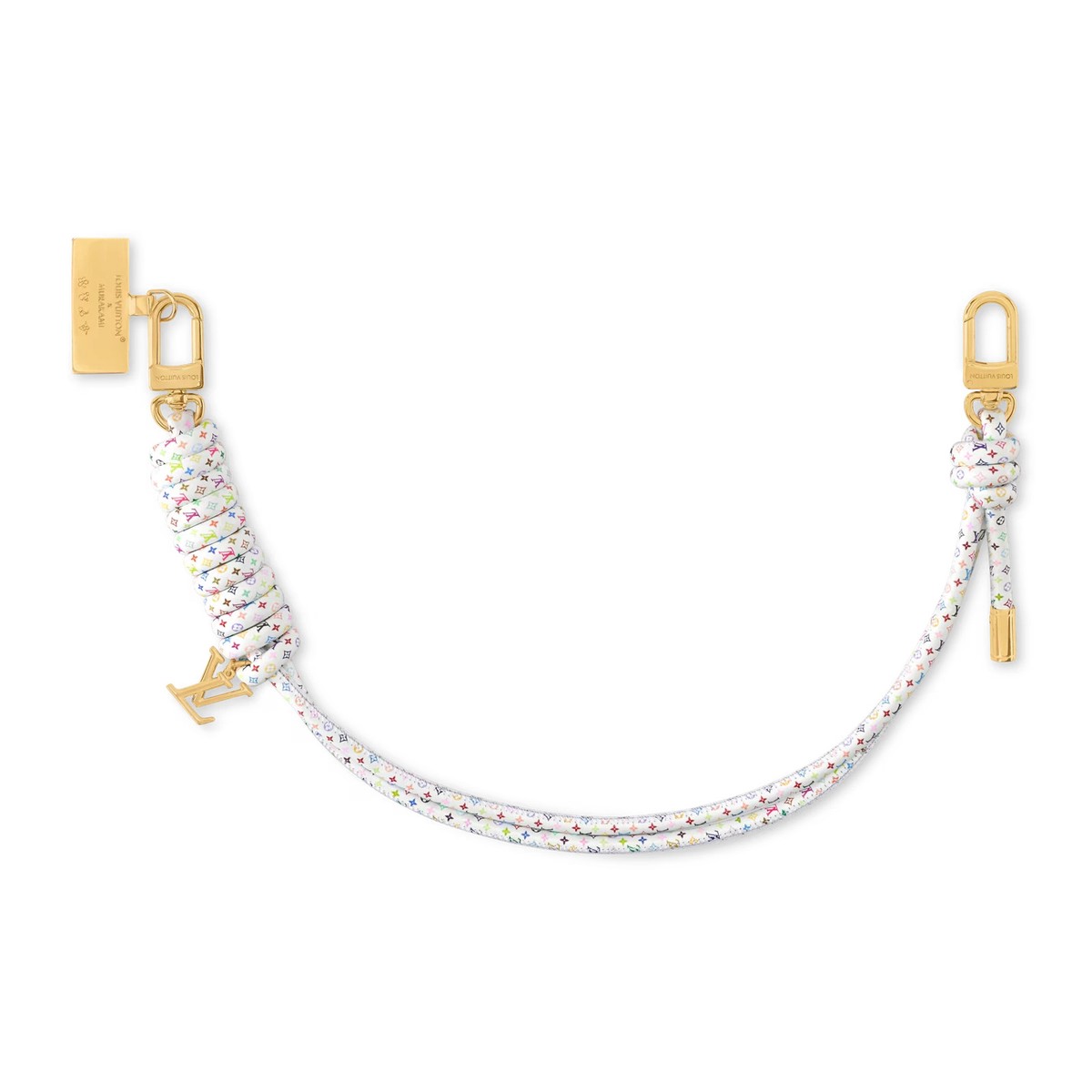 Louis Vuitton LV x TM Knot Bag Charm Phone Strap Multicolor M03741