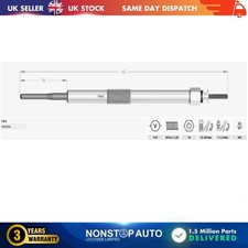 Pour Mini One 1.4 D Toyota Yaris Corolla 1.4 D 4D Bougie De Préchauffage