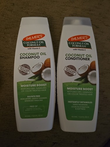 2 Pc. Palmer's coconut oil Shampoo Conditioner Tahitian Monoi 13.5 Oz ...