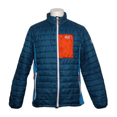 Jack Wolfskin, Leichte Jacke, Herren, Größe: L, Blau/Orange #DBx