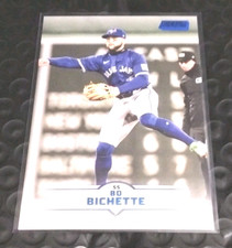 2025 Topps Stadium Club #124 Bo Bichette Blue Parallel Toronto Blue Jays.   C159