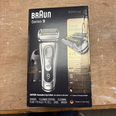Braun Series 9 9390CC Cordless Rechargeable Men's Electric Shaver