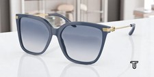 RALPH LAUREN RL8209 537719 Shiny Navy Opal Blue Grad Blue 57 Women's Sunglasses