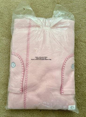 American Girl Pink Robe Bathrobe NEW For Girl Size XL Youth - Picture 2 of 2