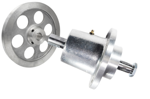 Lower Bearing Housing Assembly and Upper Pulley Biro Saw 3334 A16360 12251AL-DBL