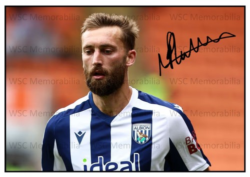 11320. Nat Phillips Signed Pictures (A4 Prints) West Brom Liverpool Derby etc.